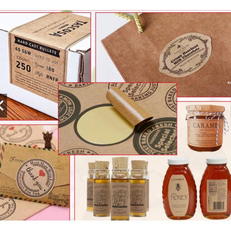 Kraft Paper Labels